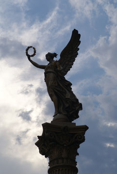 Statue at the Rudolfinum