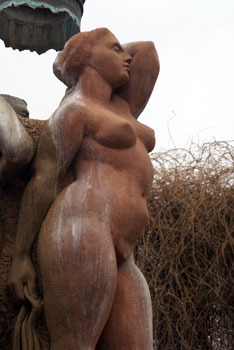 Statues of nice ladies in Bad Wildungen