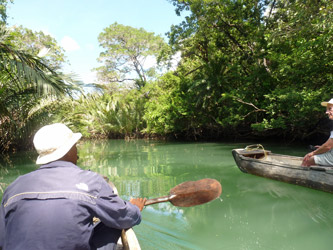 Canoeing the Cigenter river