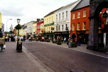 A colourful street in Kilkenny