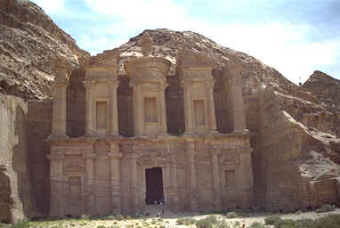 Ed Deir is the largest temple